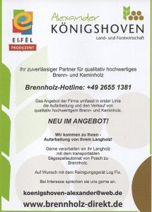 Logo Koenigshoven Land- und Forstwirtschaft info